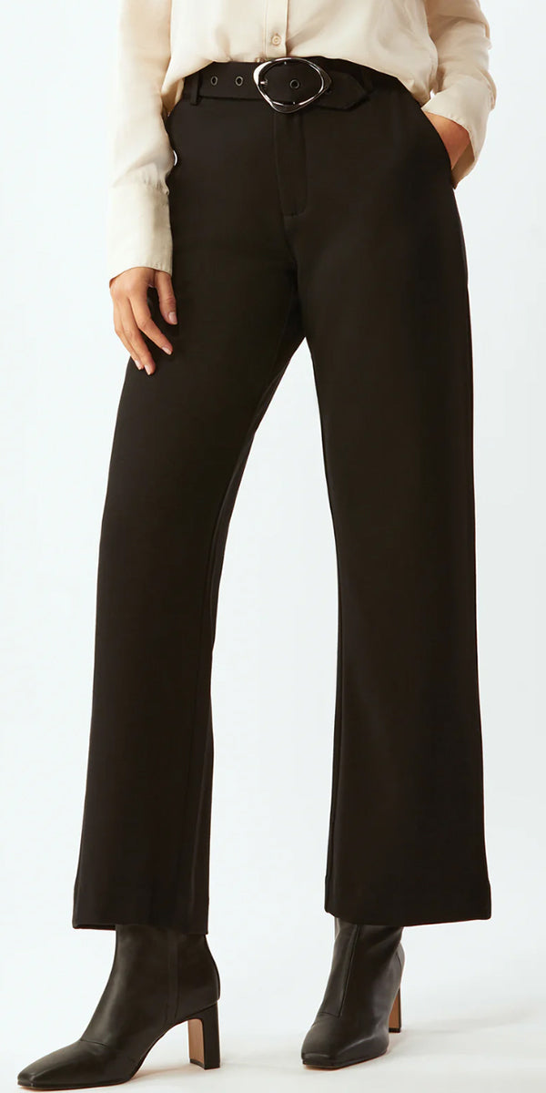 Ecru Metropolitan Cropped Wide Leg