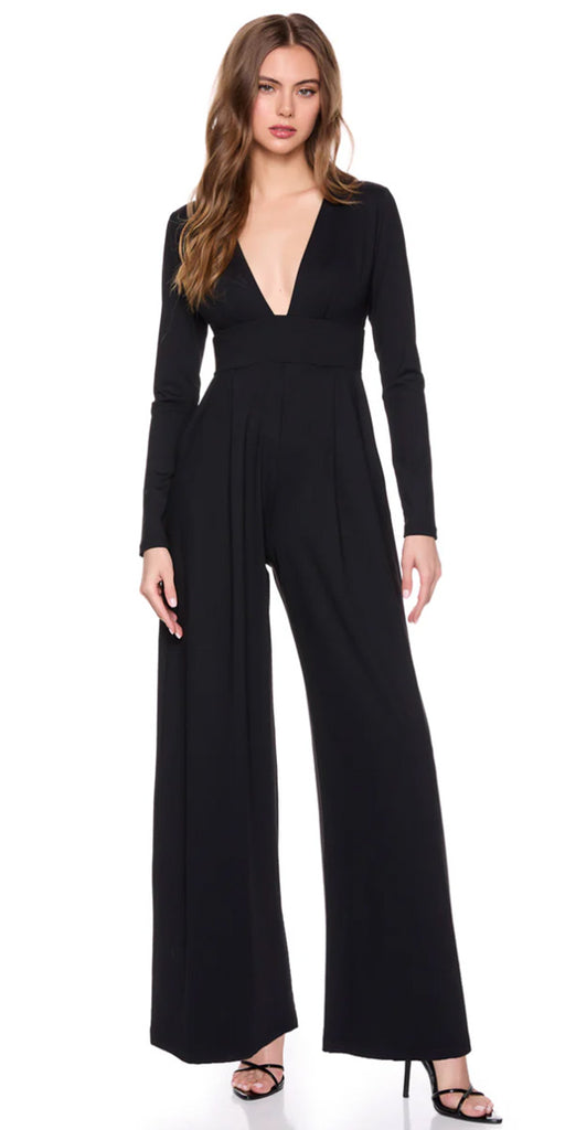 Susana Monaco Very V LS Jumpsuit