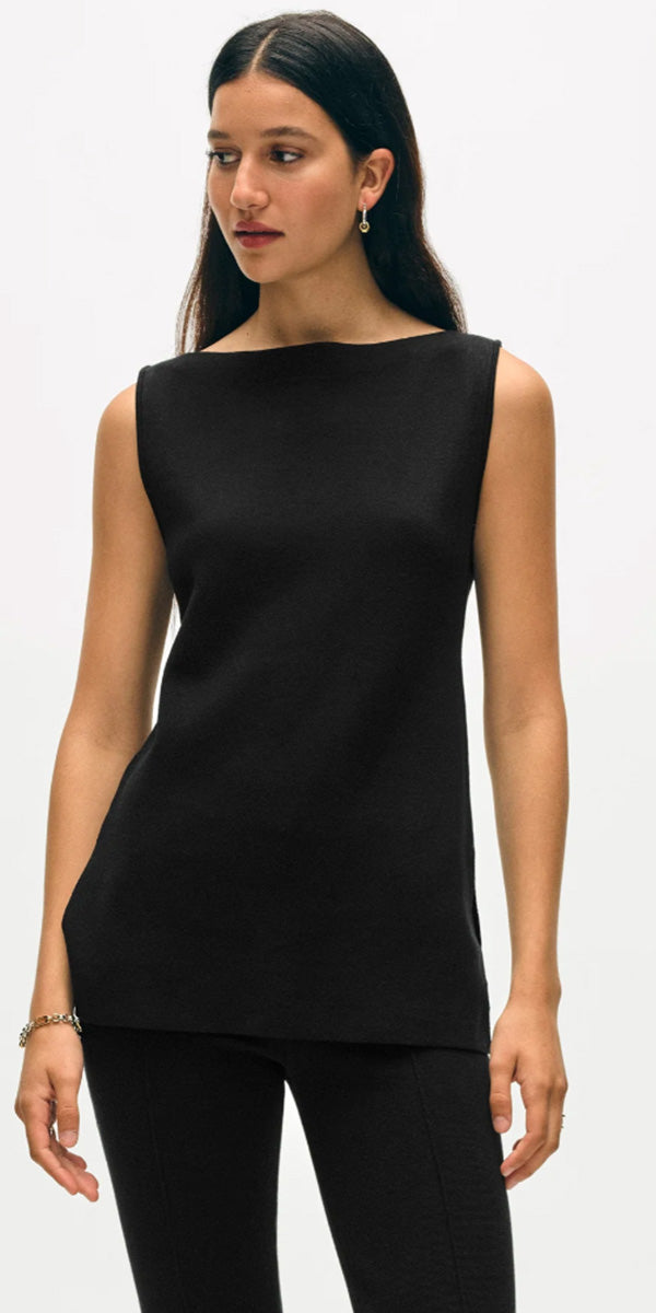 White + Warren Cotton Tunic Top