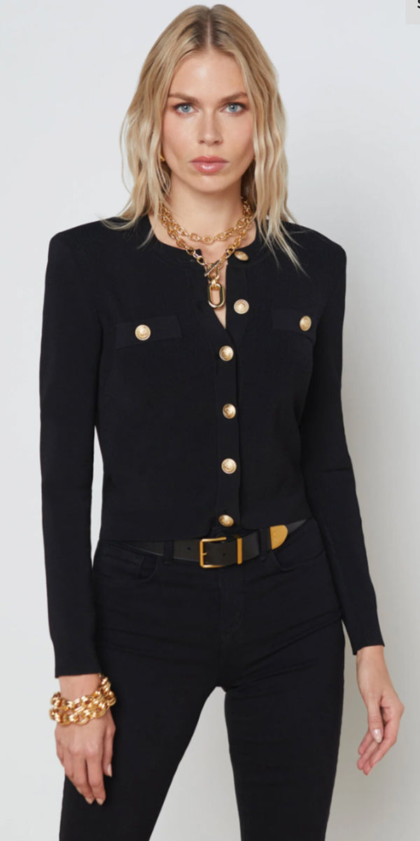 L'AGENCE Toulouse Crew Cardigan