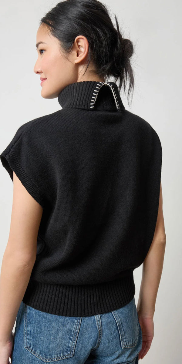 Lilla P Turtleneck Wedge Sweater