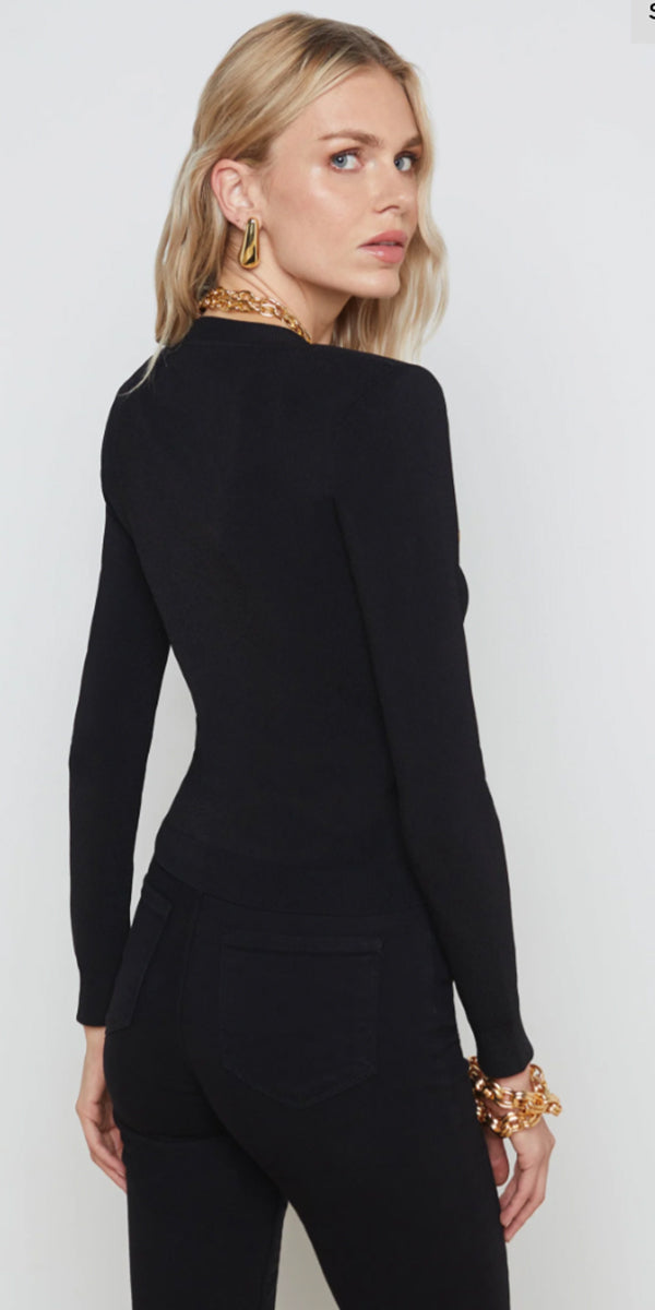 L'AGENCE Toulouse Crew Cardigan