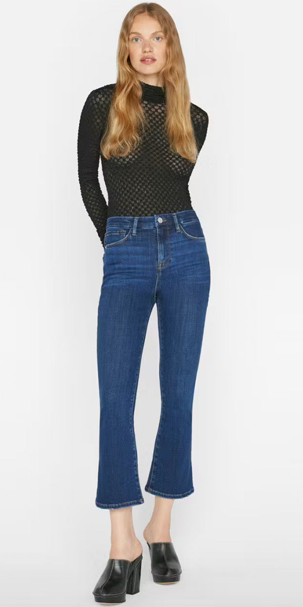 FRAME Le Crop Mini Boot Jeans