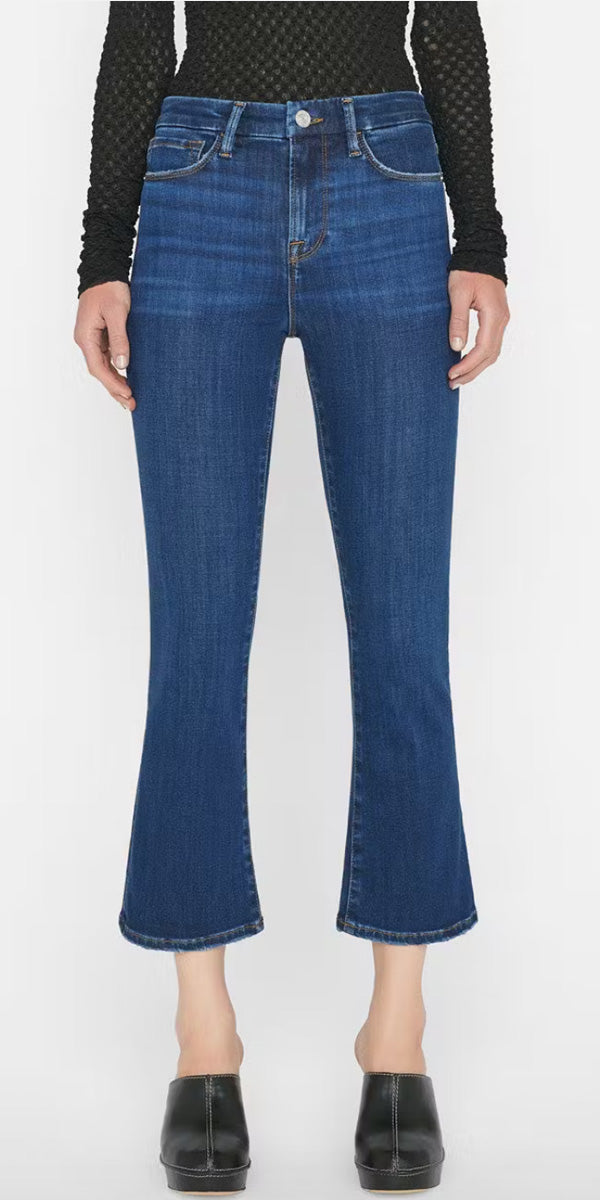 FRAME Le Crop Mini Boot Jeans