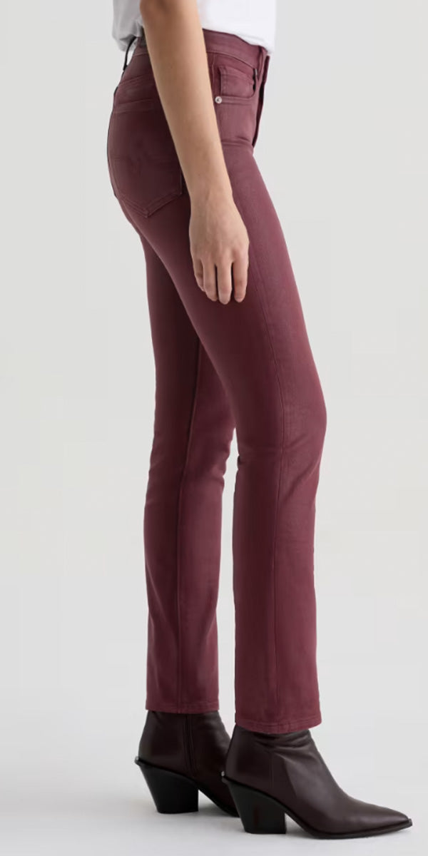 AG Mari Leather Mid Rise Jean
