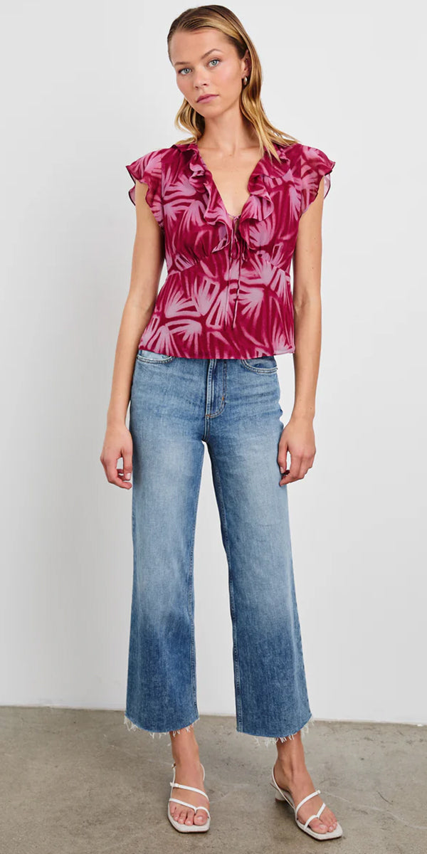 Rails Carmine Top