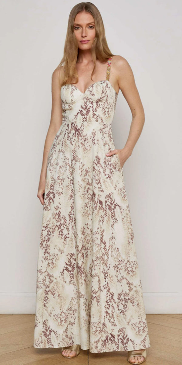 L'AGENCE Sutton Strap Dress