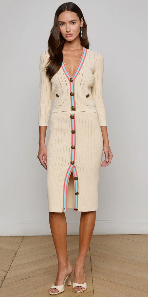 L'AGENCE Irvin Pointle Cardigan