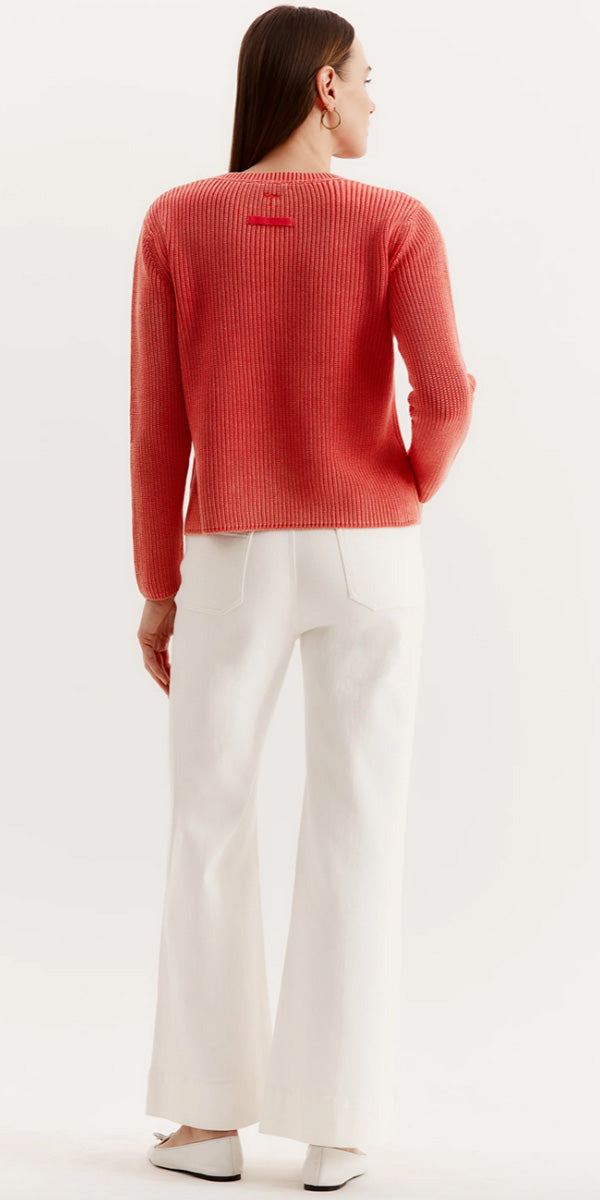 Tyler Boe Mineral Wash V-Neck Sweater