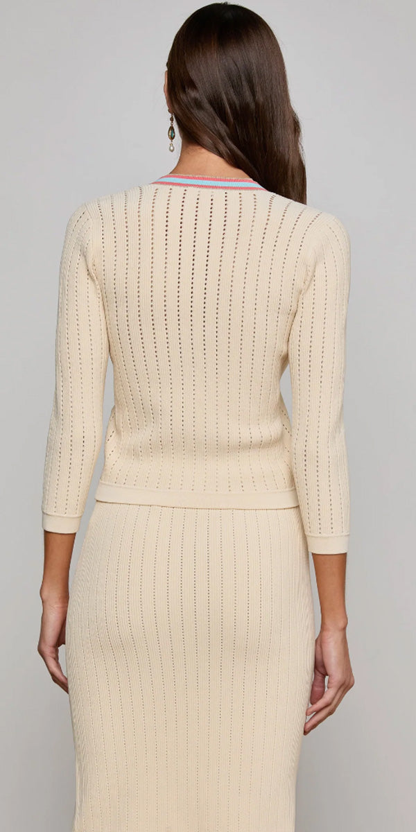 L'AGENCE Irvin Pointle Cardigan