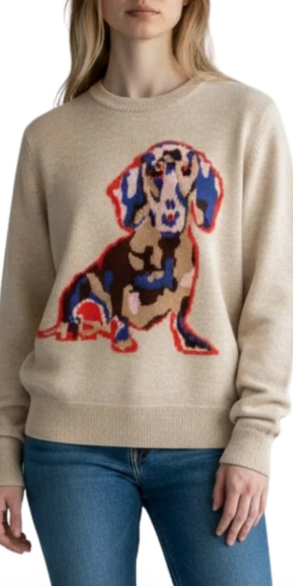 Autumn Cashmere Dachshund Crew