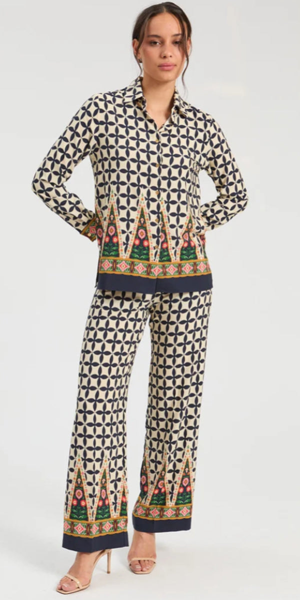 Vilagallo Print Trousers