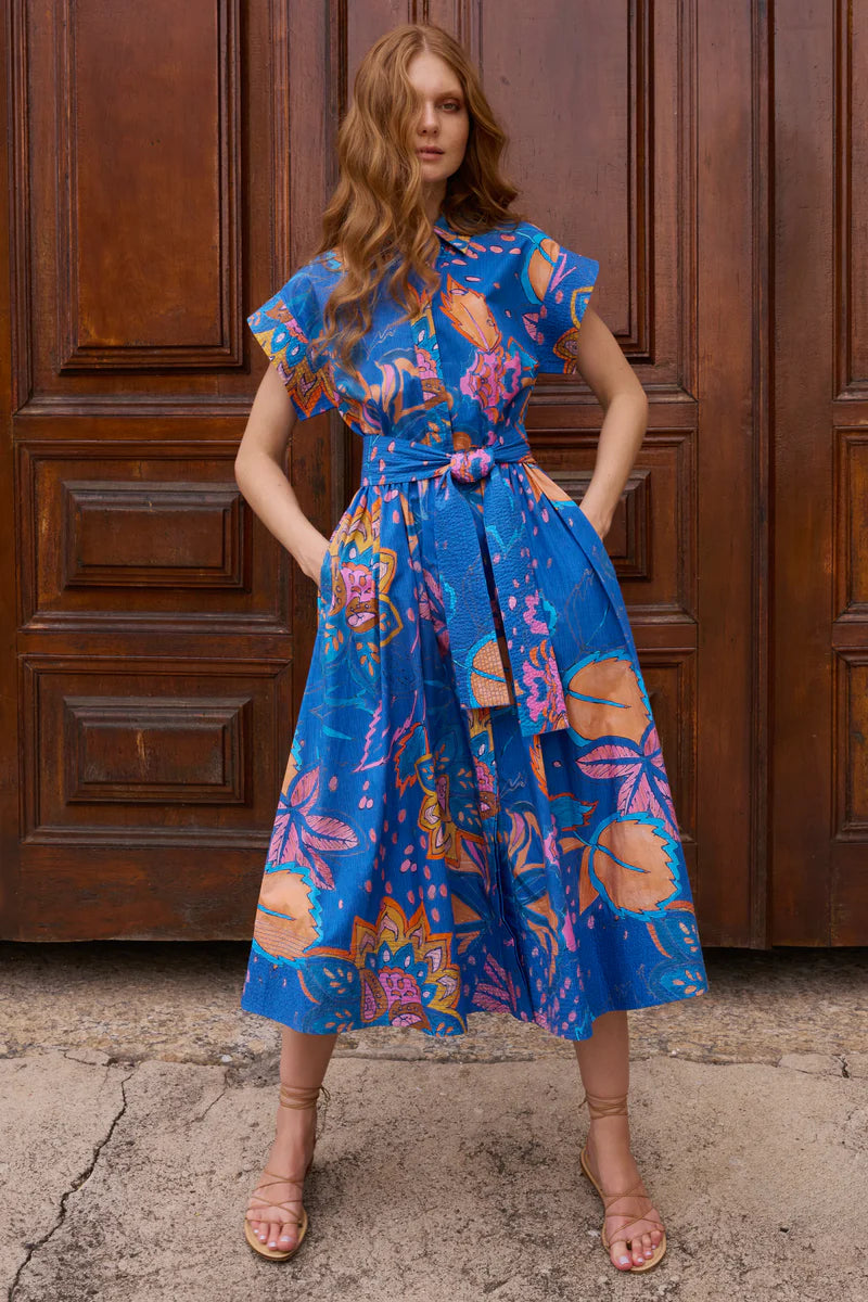 Oliphant Belted Shirtdress