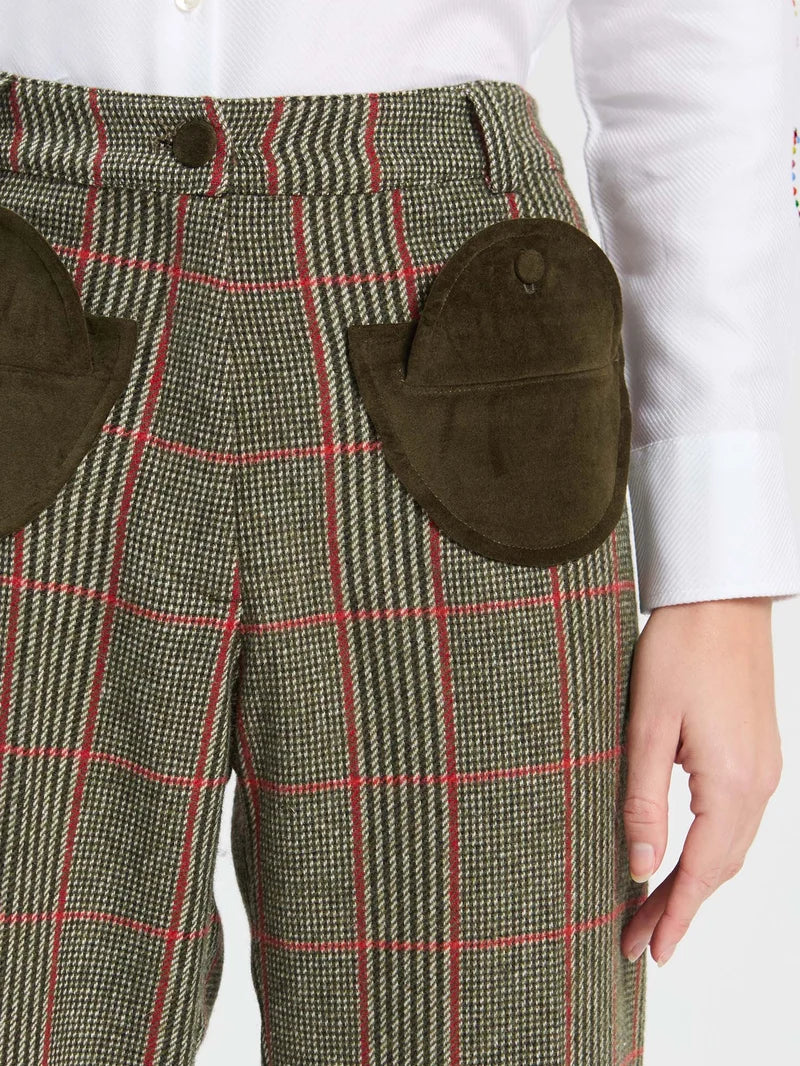Vilagallo Welsh Plaid Trousers
