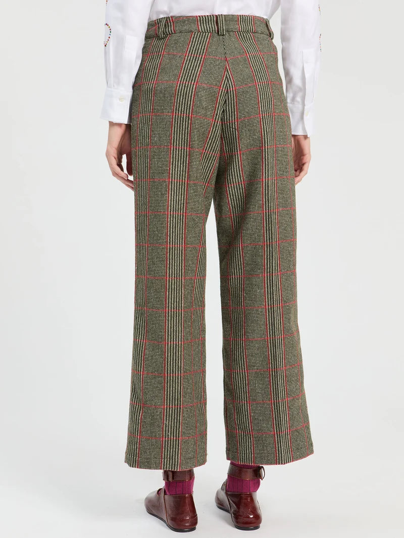 Vilagallo Welsh Plaid Trousers