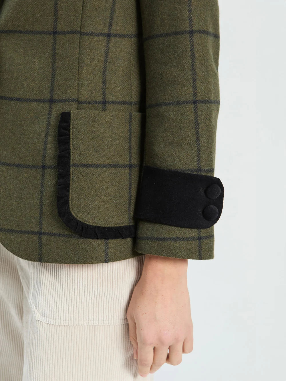 Vilagallo Plaid Jacket