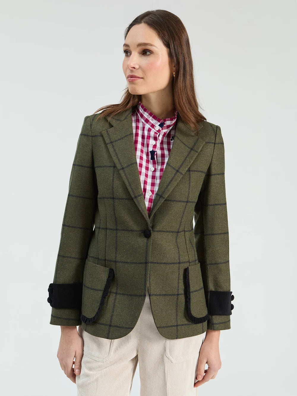 Vilagallo Plaid Jacket