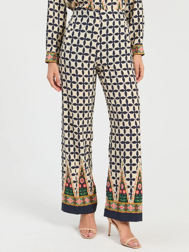 Vilagallo Print Trousers