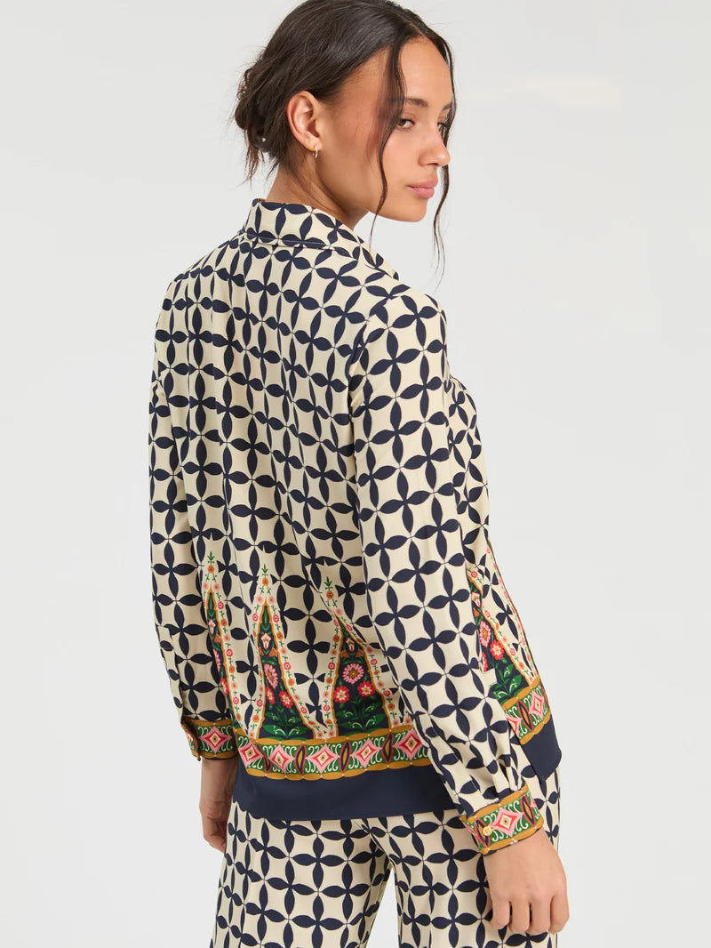 Vilagallo Print Blouse