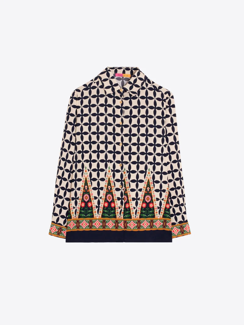 Vilagallo Print Blouse