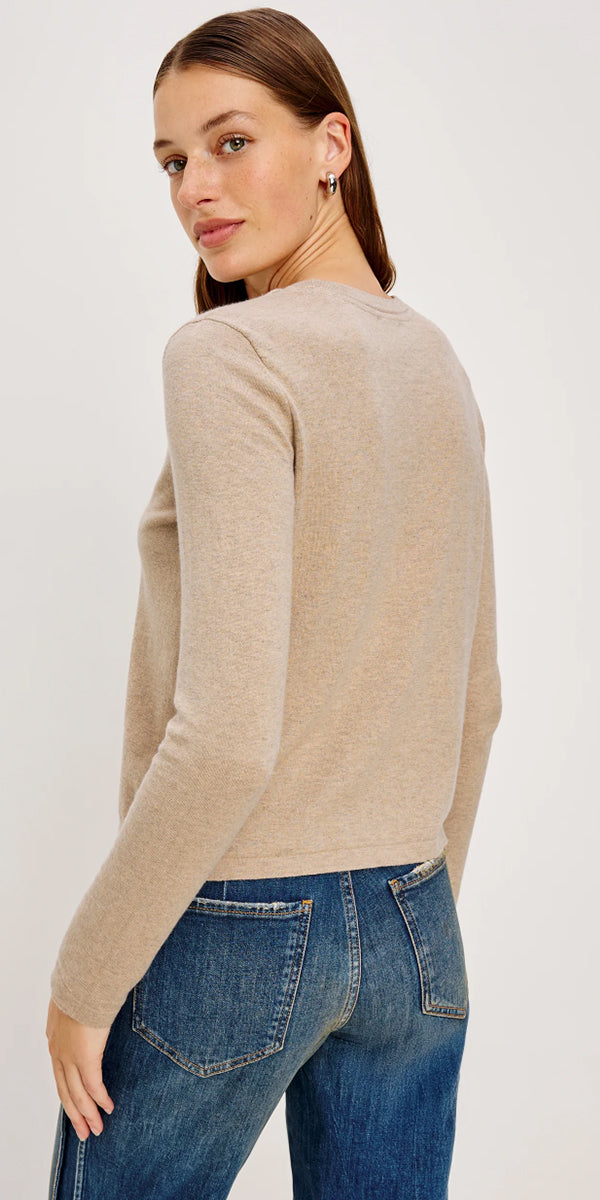 Rails Cotton Cashmere Long Sleeve Tee