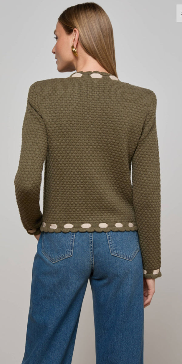 L'AGENCE Astor Cardigan