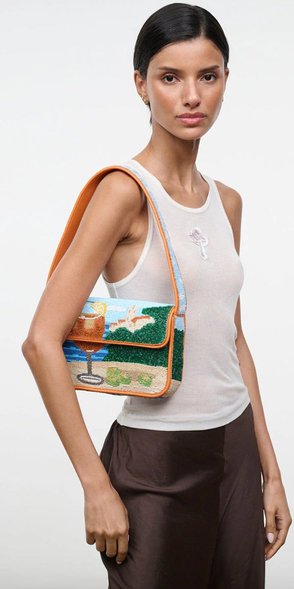 Staud Tommy Beaded Bag