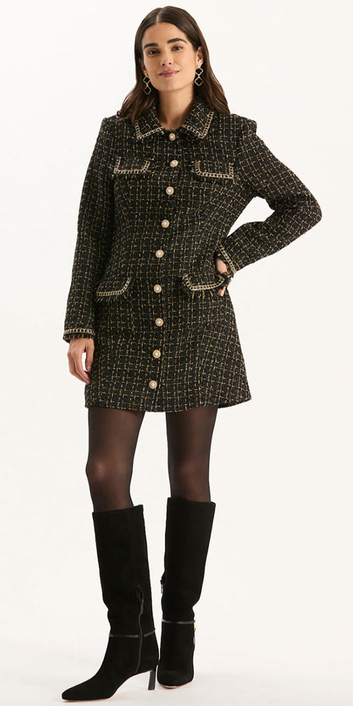 Tyler Boe Beth Boucle Dress