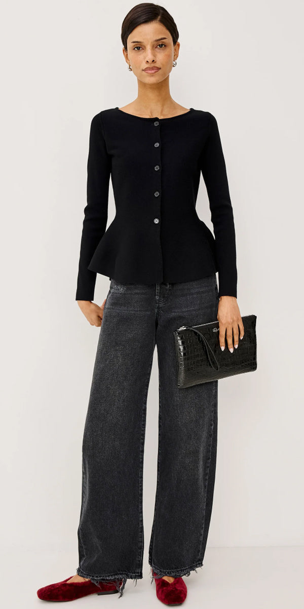 Rails Diane Peplum Cardigan