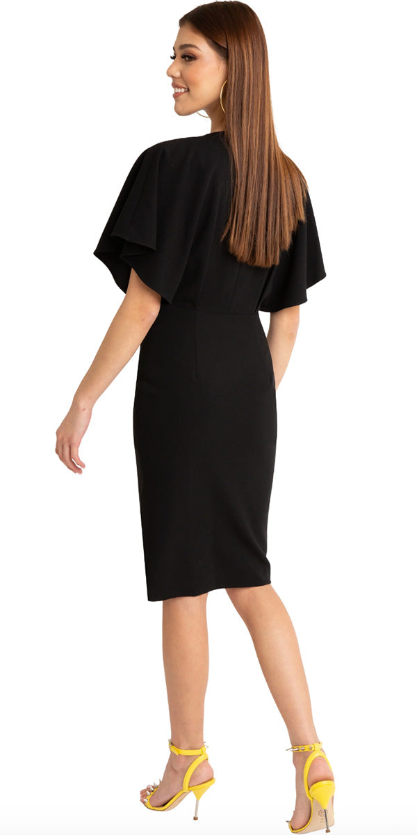 Black Halo Holland Sheath Dress