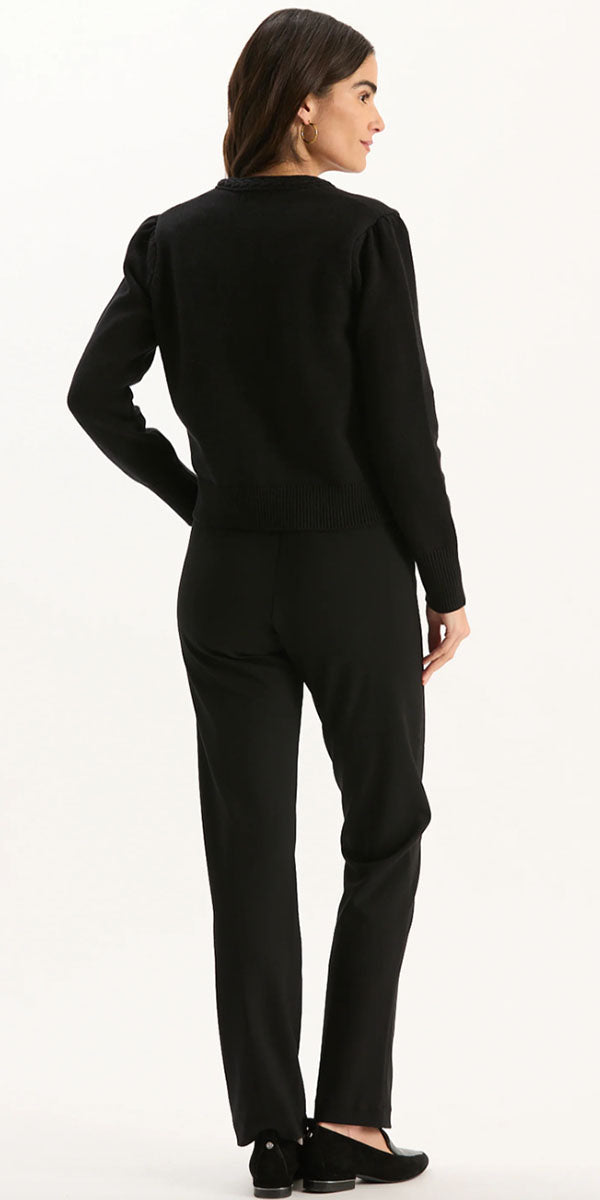 Tyler Boe Mallory Gold Button Cardigan