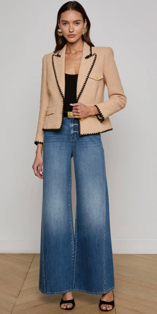 L'AGENCE Wylla Structured Blazer