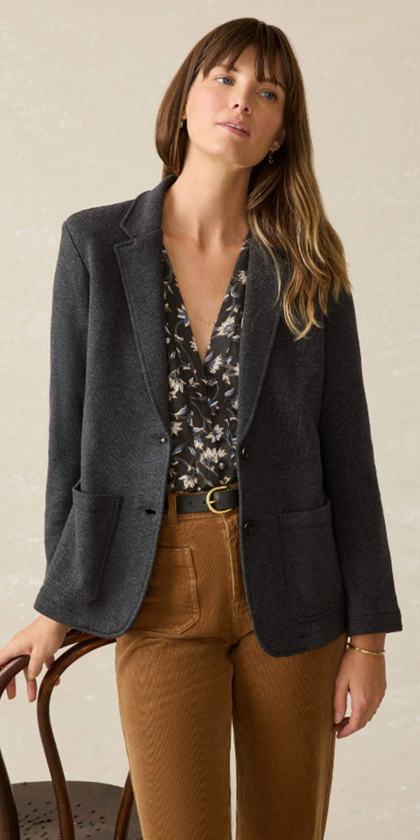 Faherty Inlet Knit Blazer