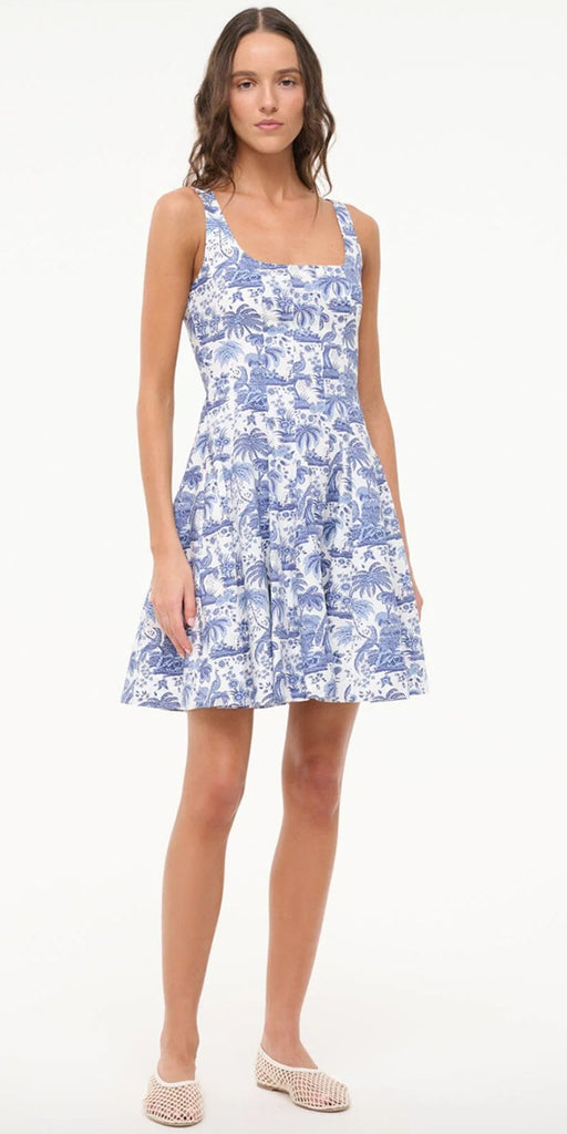 Staud Wells Mini Dress