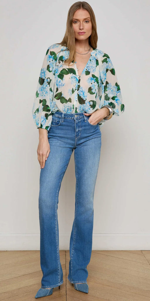 L'AGENCE Teagan Dolman Blouse