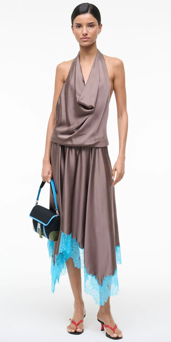 Staud Elira Silk Dress