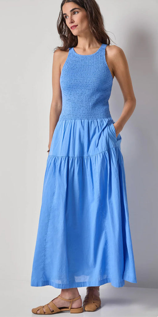 Lilla P Smocked Bodice Maxi Dress
