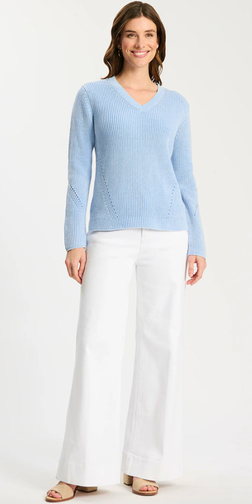Tyler Boe Mineral Wash V-Neck Sweater