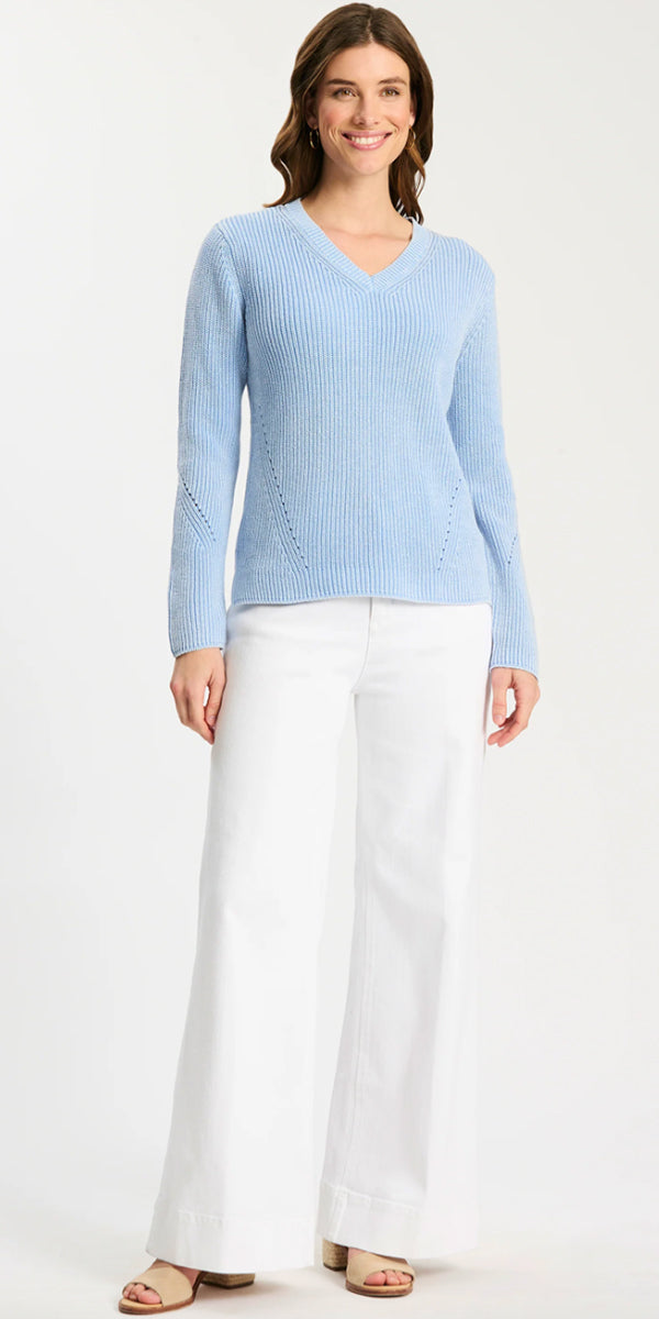 Tyler Boe Mineral Wash V-Neck Sweater