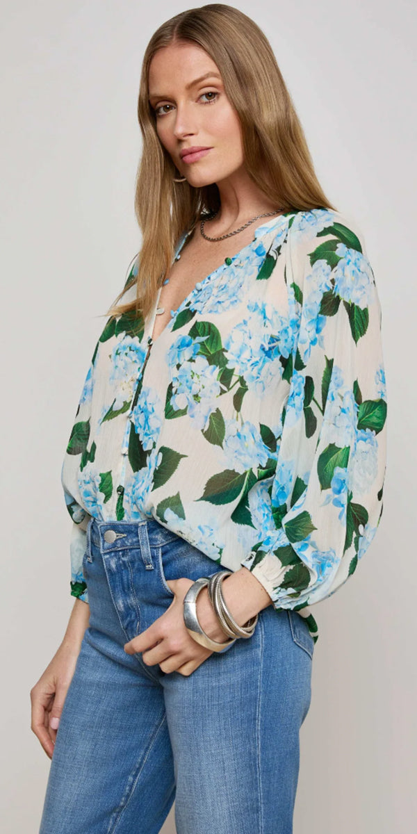 L'AGENCE Teagan Dolman Blouse