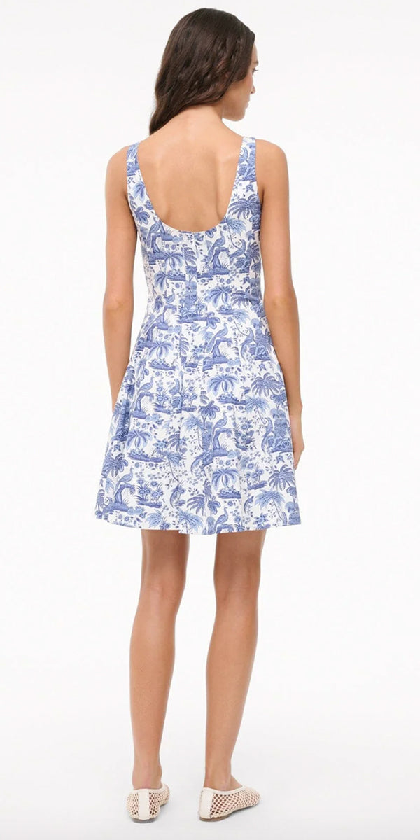 Staud Wells Mini Dress