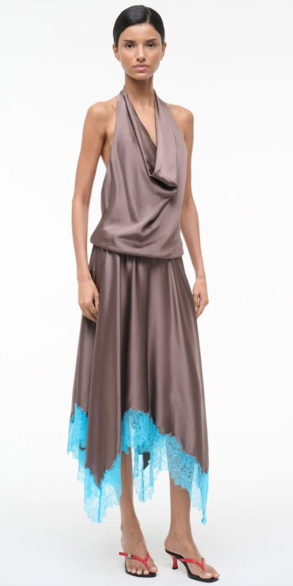 Staud Elira Silk Dress