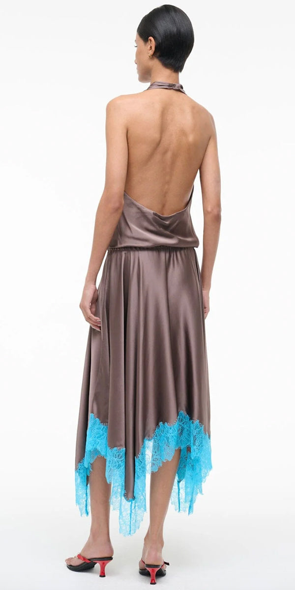 Staud Elira Silk Dress