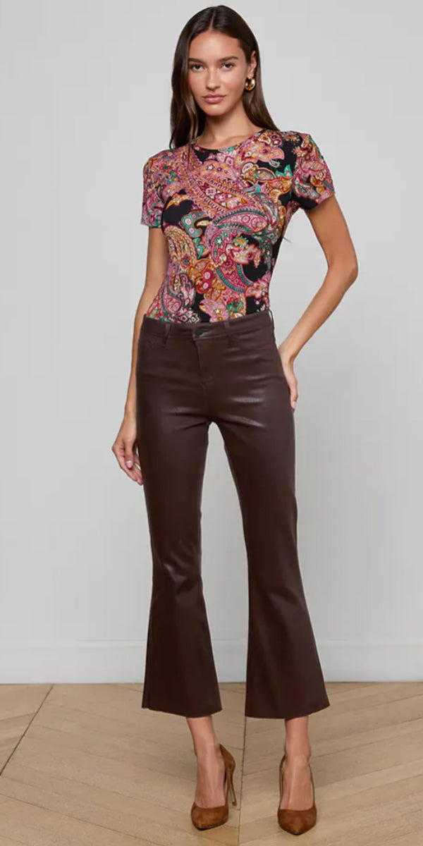 L'AGENCE Kendra Cropped Jean