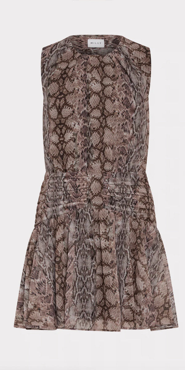 Milly Katia Printed Mini Dress