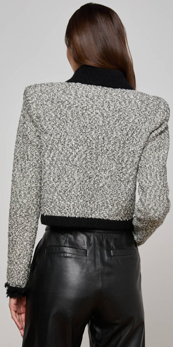L'AGENCE Arielle Collared Jacket