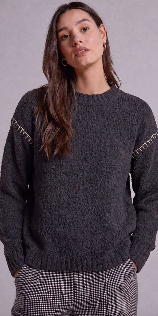 Autumn Cashmere Reverse Seam Crew