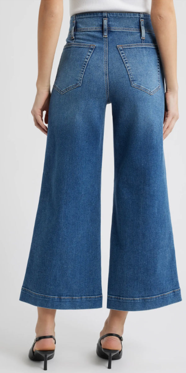 FRAME Seamed Wide Trouser