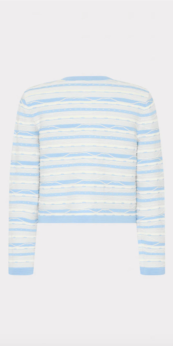 Milly Skye Stripe Cardigan