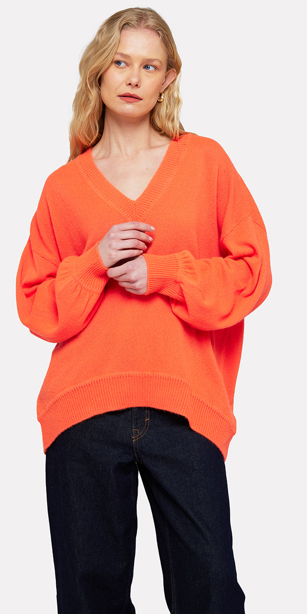 Brodie Verity V Neck Sweater